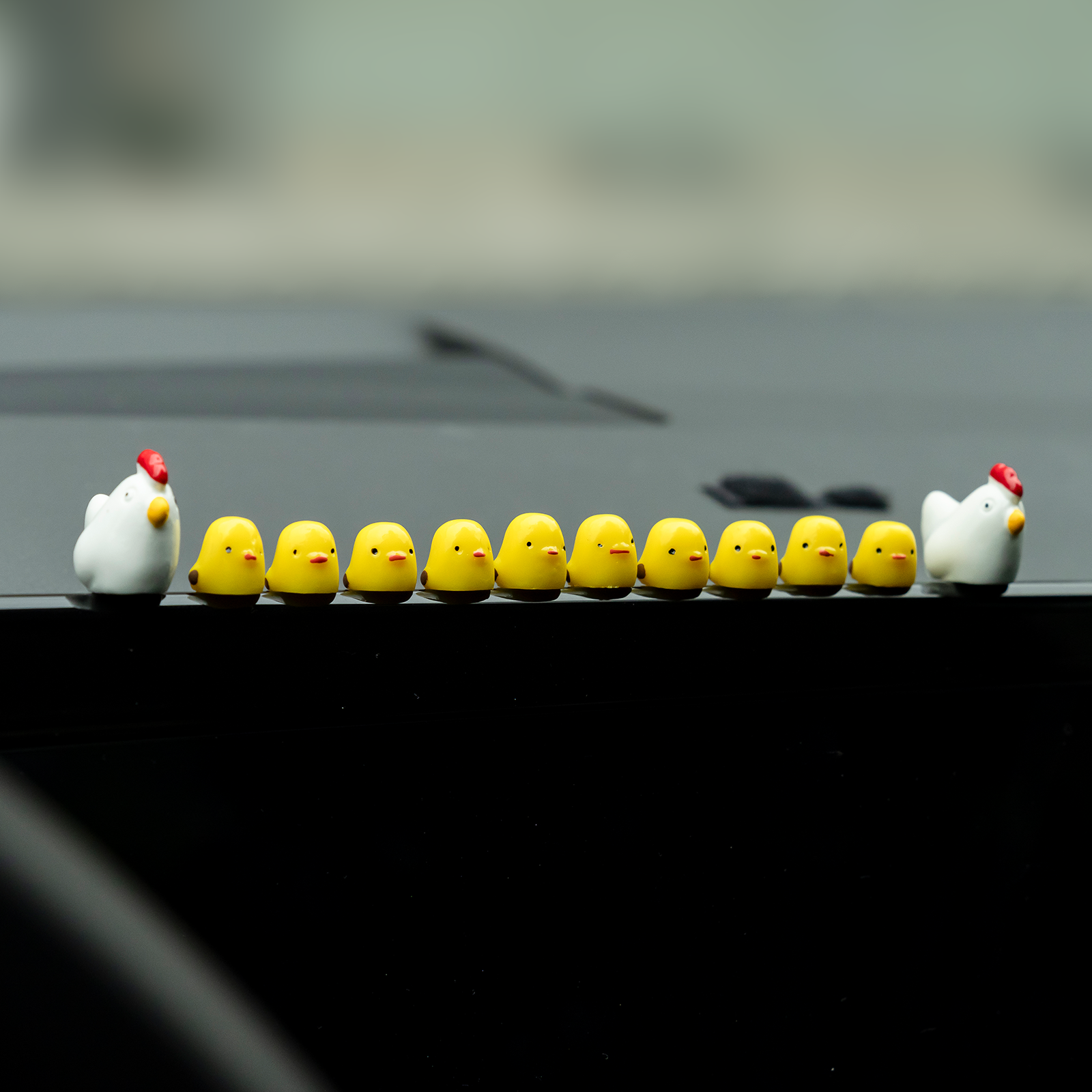 Cute Mini Animal Car Dashboard Accessories Fun Animal Car Rear view Mirror Decor Interior Ornaments Fairy Garden Home Car s