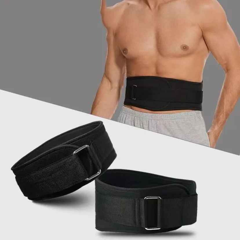 Adjustable Weight Lifting Belt Bodybuilding Lumbar Support Weightlift Waist Support Safe Deadlift Exercise Belt Protection
