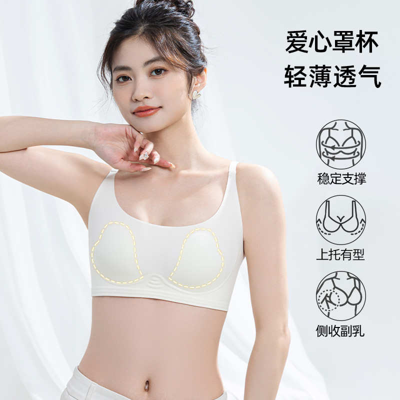 Invisible T Shirt Bra Women's Ultra Thin Wirefree Lightly Lined Lift & Slimming Large Chest Soft Support Smoothing Seamless S-XL