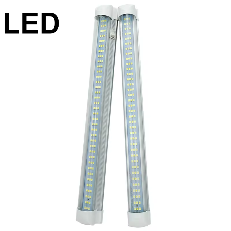 2PCS Car Interior Light 108 LED Universal Lights Bar With Switch For Trailer Car RV Van Camper Caravan Motorhome Reading Lights