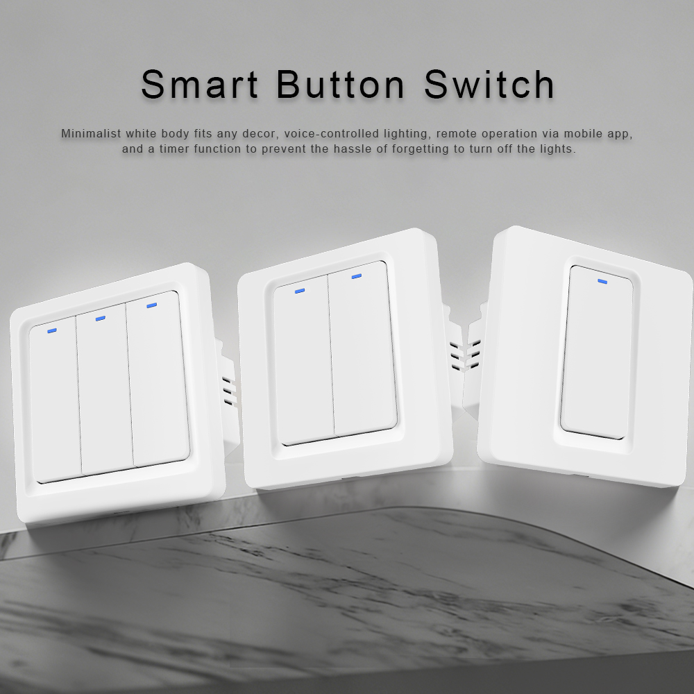 WiFi Smart Light Switch / Timer Function / Device Sharing / Scene Mode / Requires Neutral Wire lightify
