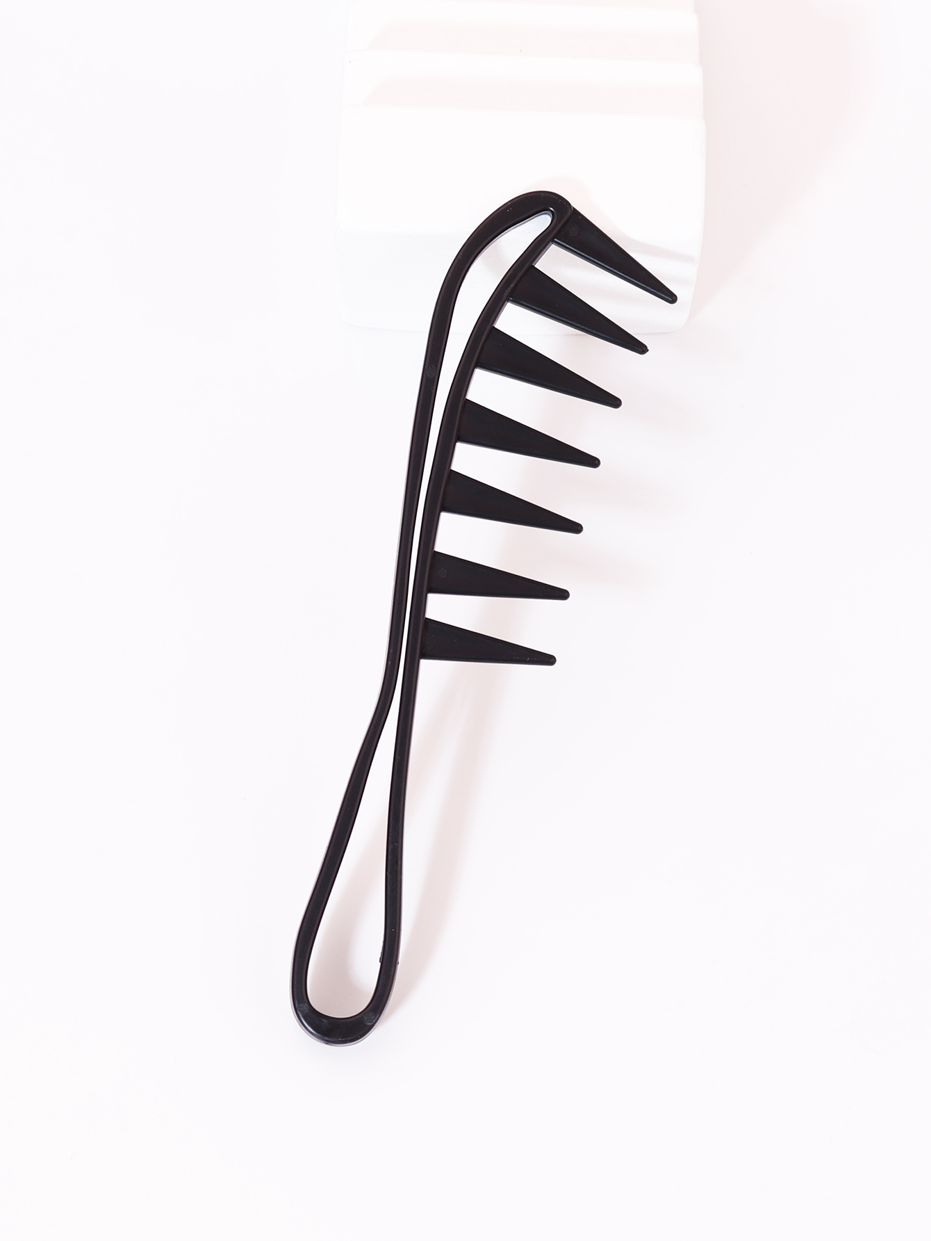 Wide Teeth Shun Hair Comb Plastics Massage Curling Hair Comb Salon Hairdressing Comb Styling Tools, Special for Real Hair