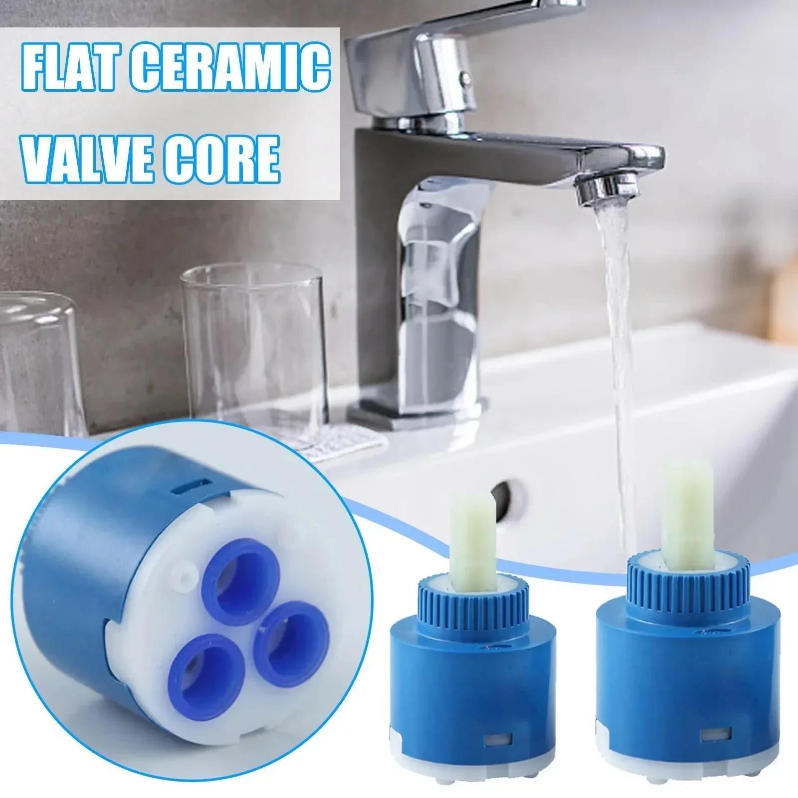 35mm 40mm Ceramic Disc Cartridge - Mixer Faucet Thermostatic Valve PP Plastic Replacement Cartridges Water Control