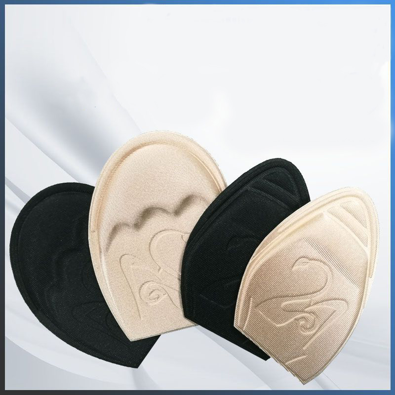 1 Pair Soft Forefoot Pad Half Insoles for Shoes Inserts Toe Plug Protectores Non-Slip Pointed Pain Relieve Inserts Round Cushion