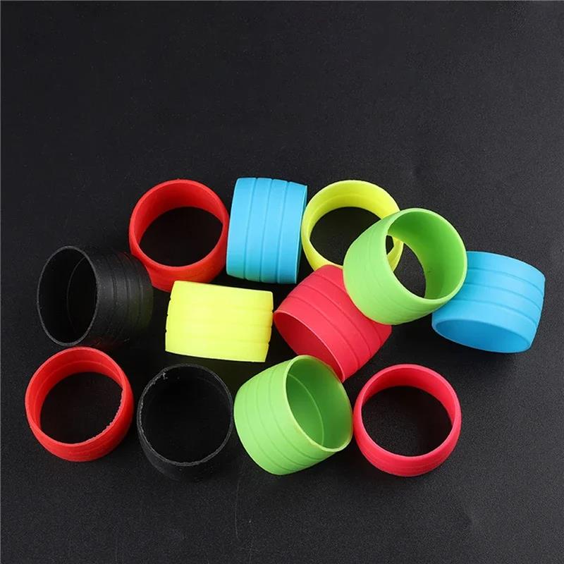 Ready Stocked 1 Pair Road Bike Handlebar Tape plugs Anti-Skip Silicone Plug Bicycle end Bar Fixed Ring Waterproof Wear