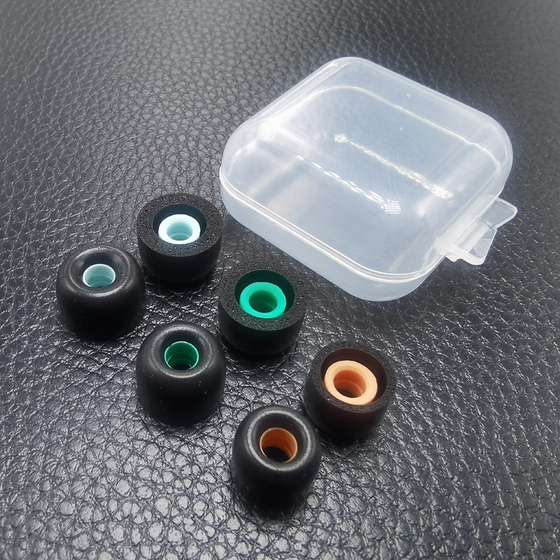 Memory Foam Earphones Silicone Case In-Ear Covers Earbud Tips Ear Caps Eartips Pads Cushion For IEMs