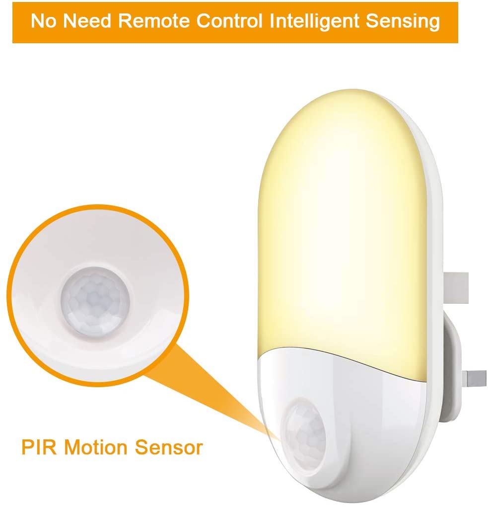 Bedside Lamp US EU UK Plug LED PIR Motion Sensor Smart Night Light for Bathroom Home Lamp Lighting Bulb lightify