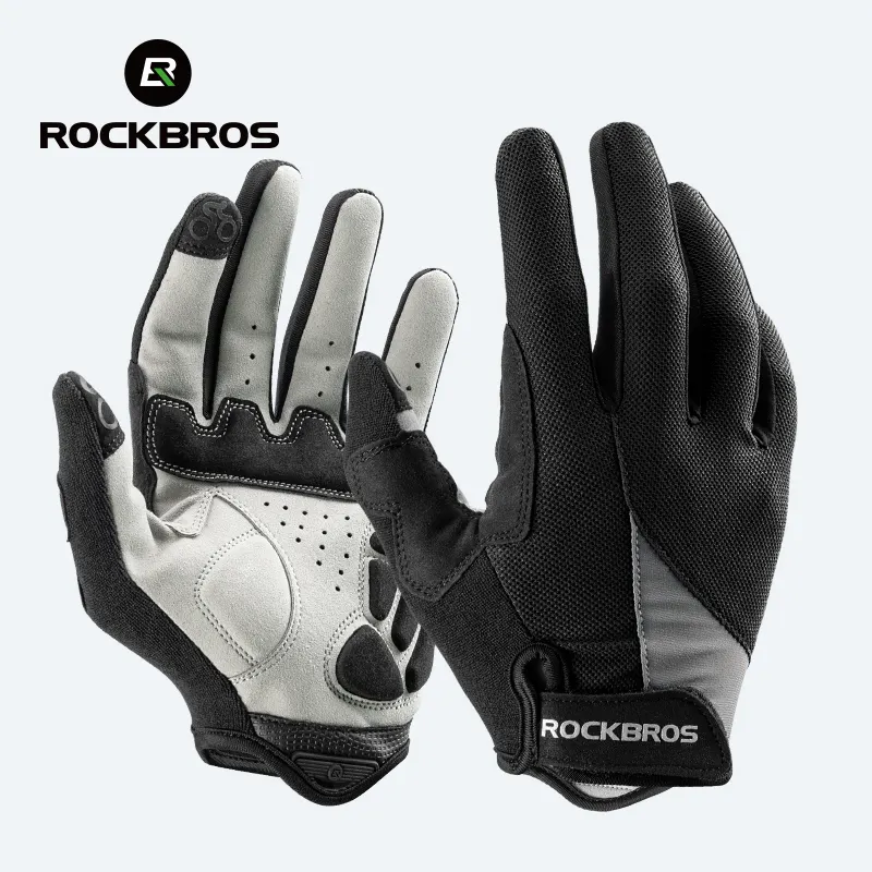 ROCKBROS Windproof Cycling Gloves Touch Screen Riding Gloves
