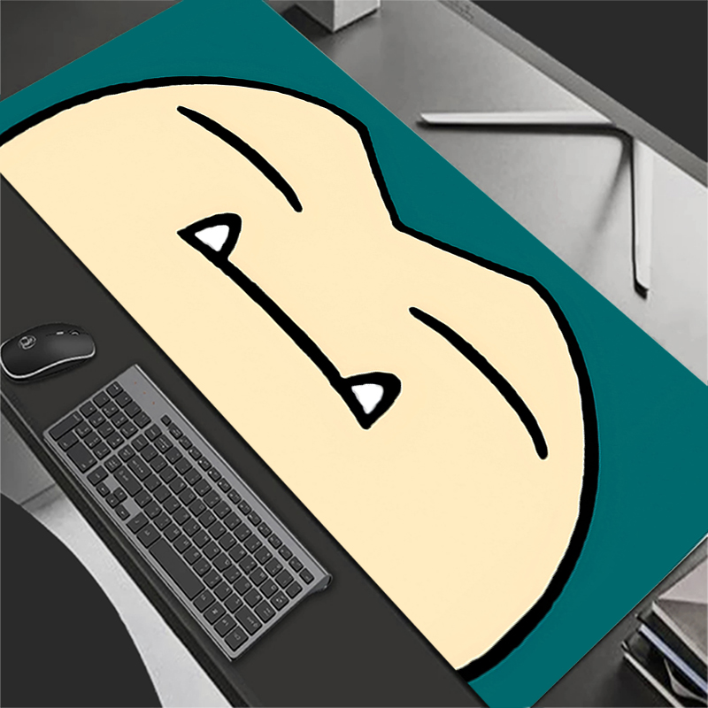 E-sports Mouse Pad Pokemon Eevee Office Laptop Computer Smooth Flexible Gamer PC Computer Keyboard Pad Kawaii Mosuepad