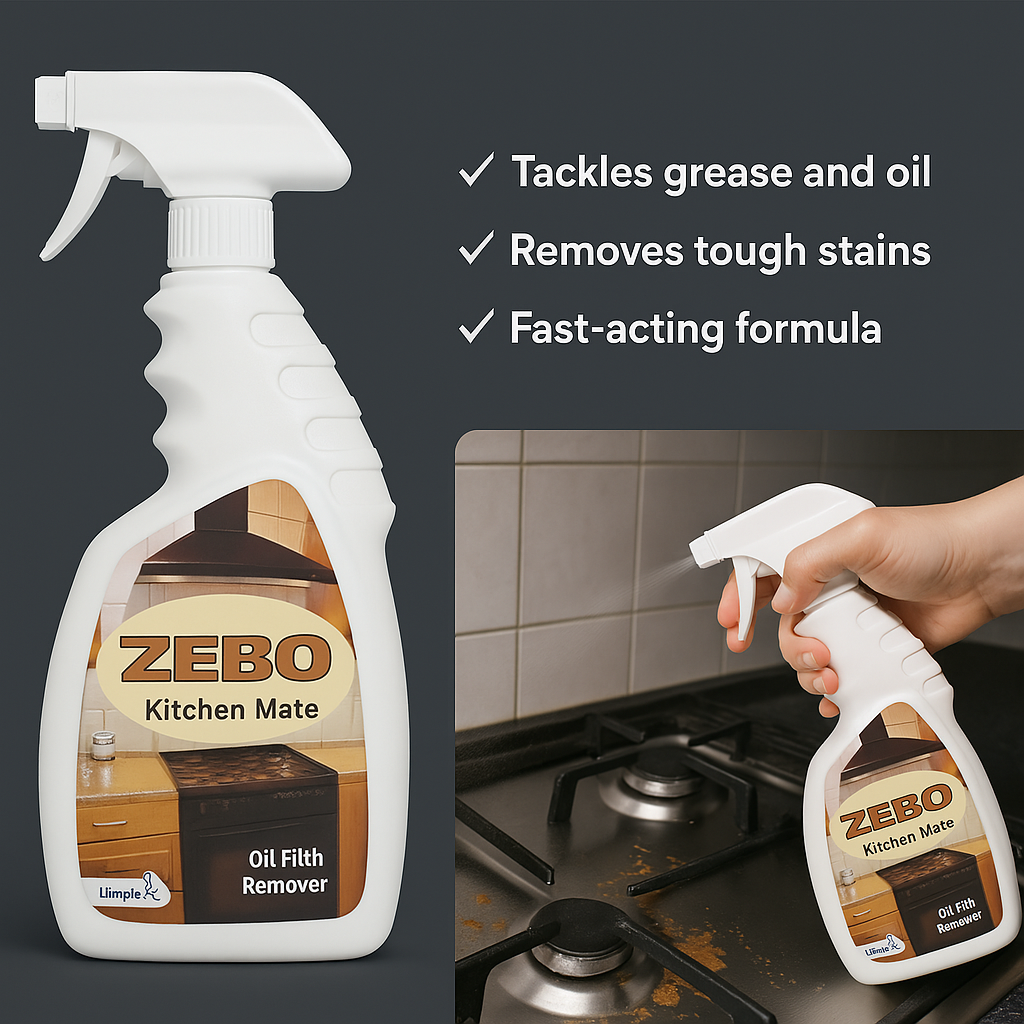 Zeebo Kitchen Cleaner And Oil Stain Remover 750ml