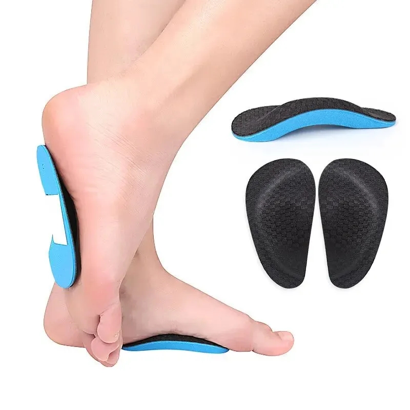 1 Pair Sport Running Insole Flat Foot Orthopedic Plantar Fasciitis Templates Men Women Arch Support Sneaker Shoe Pads