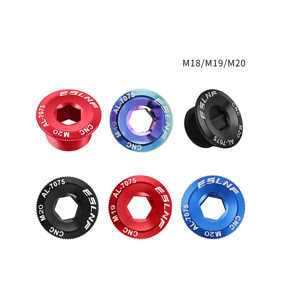 M18/M19/M20 Mtb Mountain Road Bike Crankset Screw Bottom Bracket Bicycle Crank Arm Bolt for Shimano Bicycle Bb Axis Screws