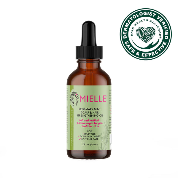 Hair Growth Essential Oil Rosemary Mint Hair Strengthening Oil Nourishing Treatment for Dry Mielle Organics and Split Ends Hair(100%original)