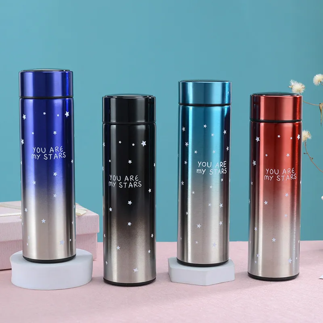 500ml Vacuum Insulated Thermos Bottle Hot & Cold | Stainless Steel with Tea Filter