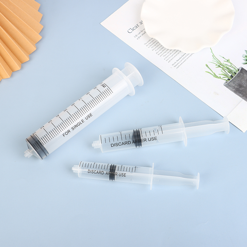 Hot Sale 10pcs Syringes 1/2/3/5/10/20/30/5/100ml Plastic Syringe Nutrient Syringe Tools Sampler Measure Tool Parts
