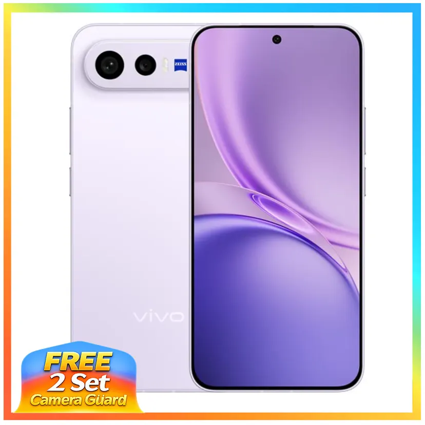 Glass For【 vivo X300 FE 】 9H Nano RhinoShield Screen Protector Free 2 Rear Camera Lens Guard