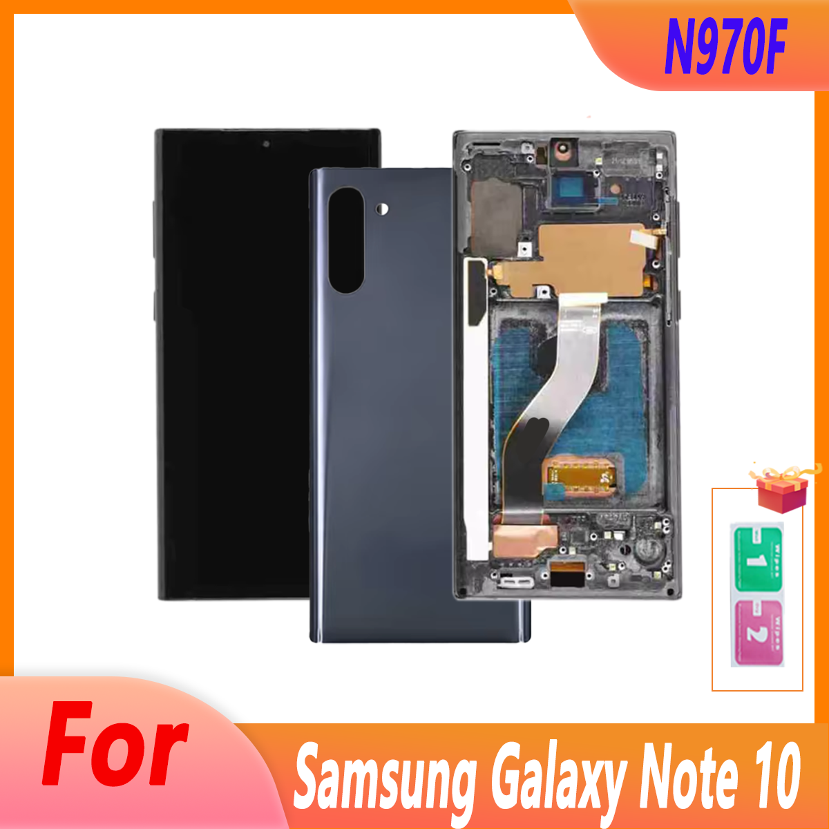 TFT Note 10 LCD Screen For Samsung Galaxy Note10 LCD Display Touch Screen with Frame Replacement Parts