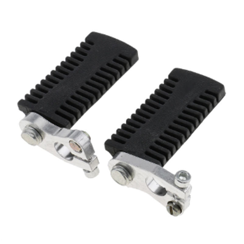 high-quality NEW 1 Pair Motorcycle Rear Foot Pegs Rests Pedals For 47cc 49cc Mini Pocket Bike Original Rear Footpegs Accessories