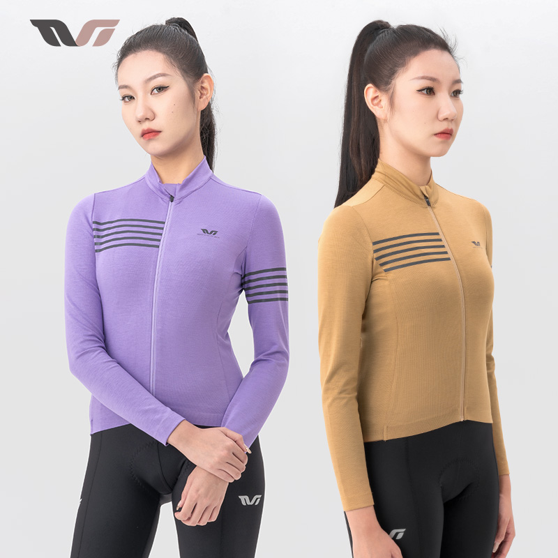 ROCKBROS TVI Women Bike Jackets Winter Fall Thermal Fleece Warm Bicycle Top Coat Garment Windproof MTB Road Cycling Jackets