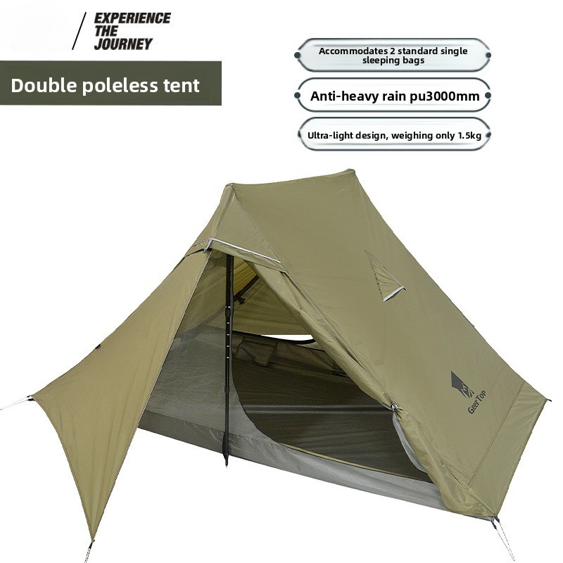 Outdoor Camping Tent Portable Hiking Tent Anti Ultra Light Camping Tent for Two People