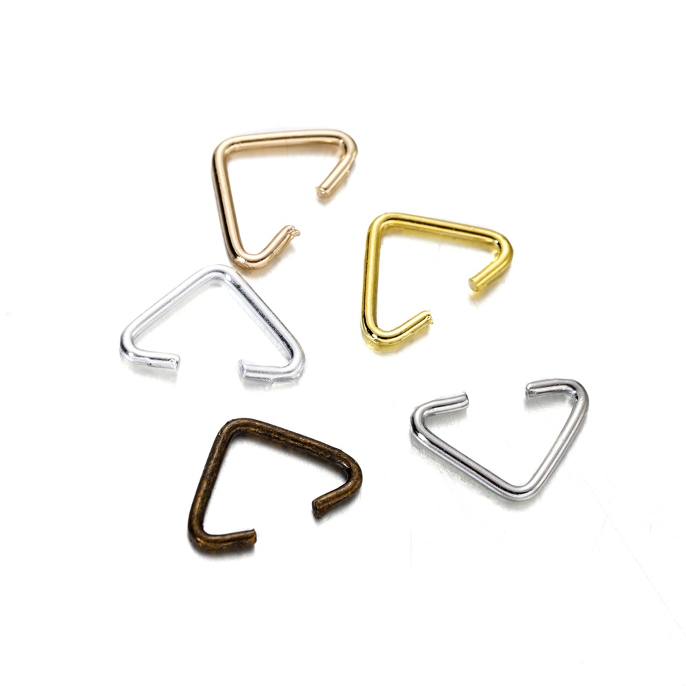 About 1080pcs/box Aluminum Open Jump Rings Colorful Split Jump Ring Connector Set For DIY Jewelry Making Necklace Bracelet