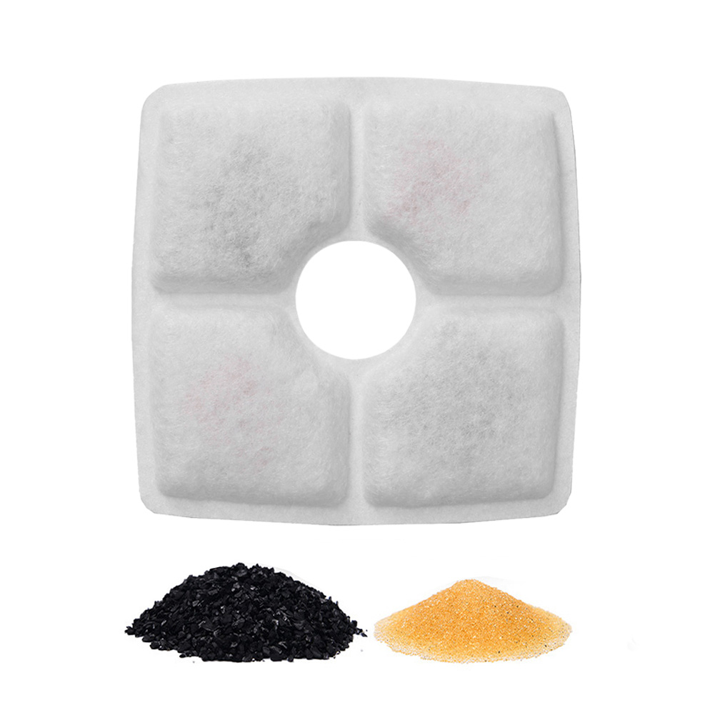 4/8/12 Pcs Replacement Filter For Pet Drinking Fountain Water Dispenser Activated Carbon Replaced Filters Dog Cat Accessories