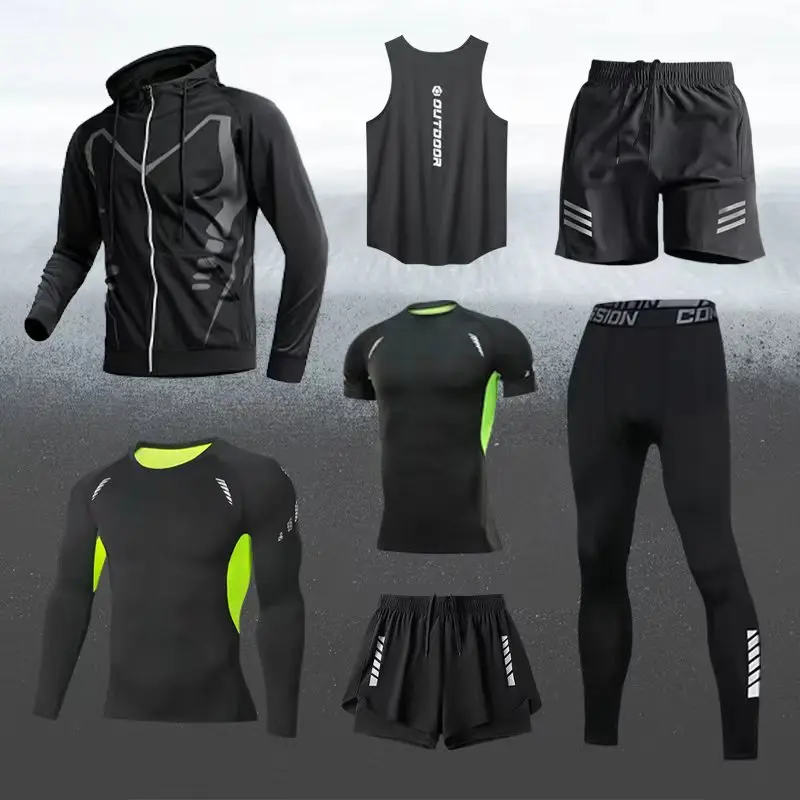 Best-selling running set, cool design, professional sports equipment, strive for personal best, exercise freely