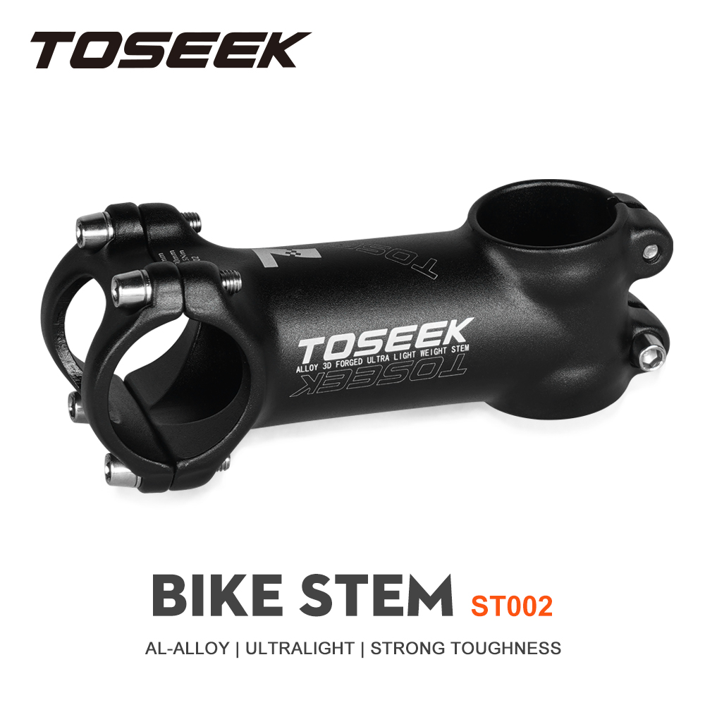 TOSEEK Bicycle Handlebar Stem 60/70/80/90/100mm MTB Stem 28.6mm 31.8mm Negative Power Mtb Lightweight Road Bike Table