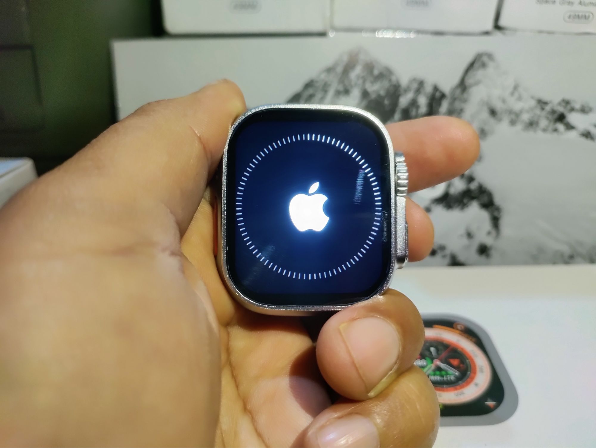 Aple Logo Watch 8 Smart Watch