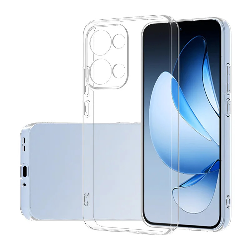 Slim Soft TPU Clear Phone Cases On For Reno13 Reno 13 Pro Reno13Pro 5G Global Version Back Cover Fundas Capa Carcase Coque