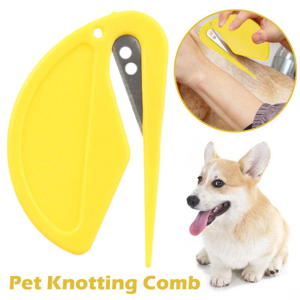 New Cat Dog Comb Pet Open Knot Comb Cat Puppy Hair Fur Shedding Grooming Trimmer Comb For Pet Grooming And Hair Removal