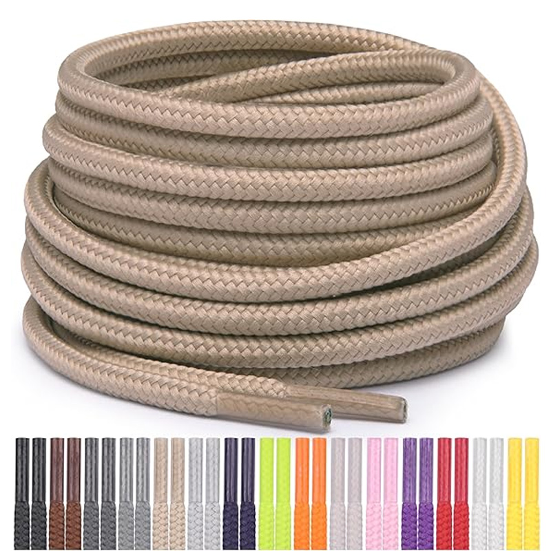 2Pair NEW Classic Round Shoelaces for Sneakers Martin Boot Hiking Shoes Shoelace ford Shoe Laces 90cm/120cm/150cm Shoestrings