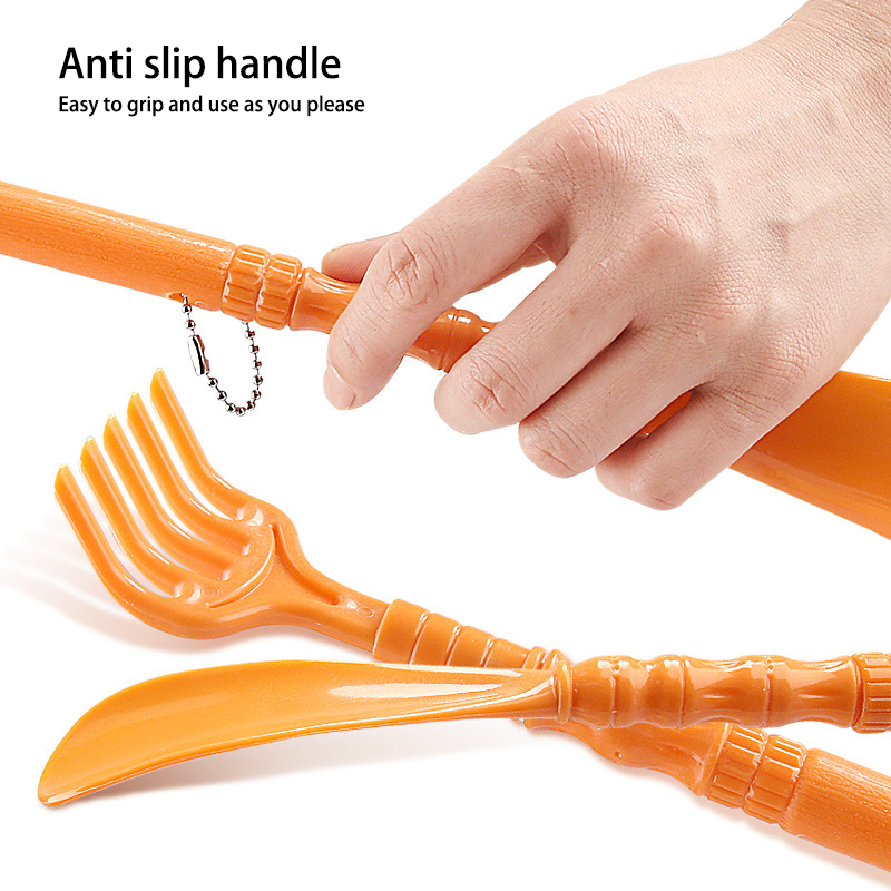2 In 1 Back Scratcher Shoehorn Multifunctional Long Handled Shoe Horn With Hand Shaped Backscratcher Tickle Paw