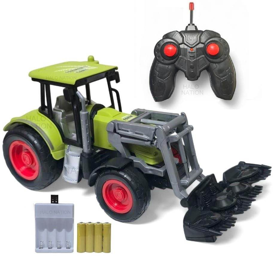 Remote Control Farm Truck - RC Tractor with Front Loader