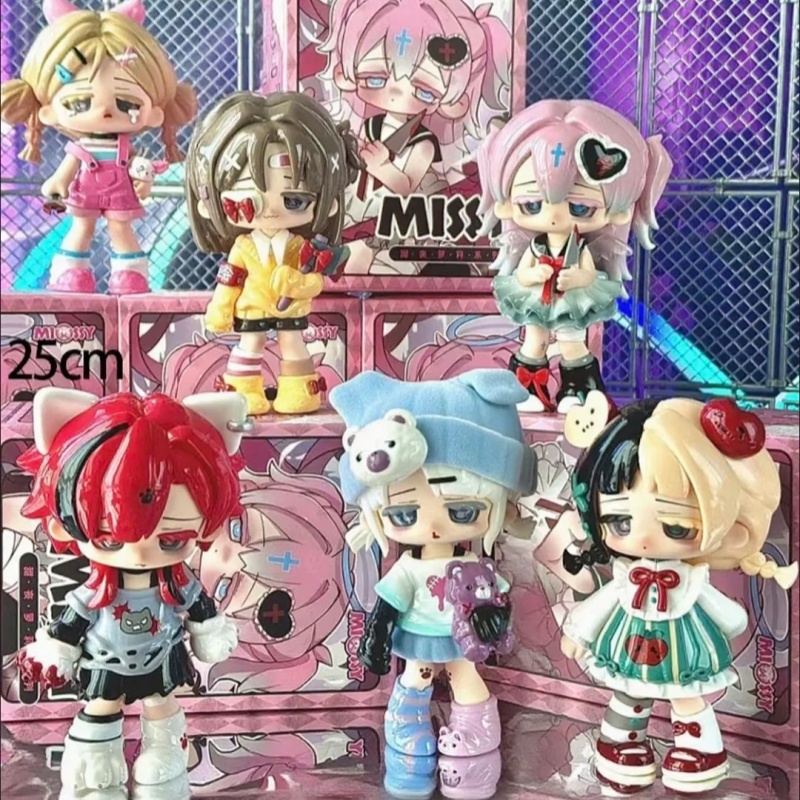 Genuine In Stock Missy Sweet Mourning Lolita Series Blind Box V1 V2 Immovable Trendy Toys Figurines Cute Desktop Ornaments
