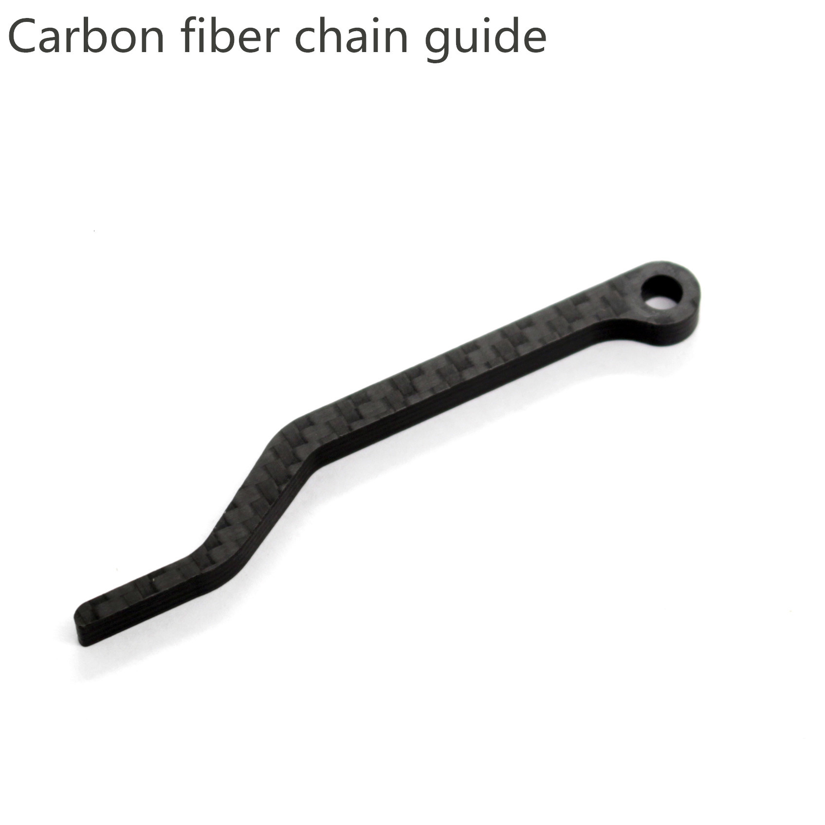 Chain Guide Carbon Fiber Chain Stabilizer Drop Keeper for Road Bike Chain Catcher