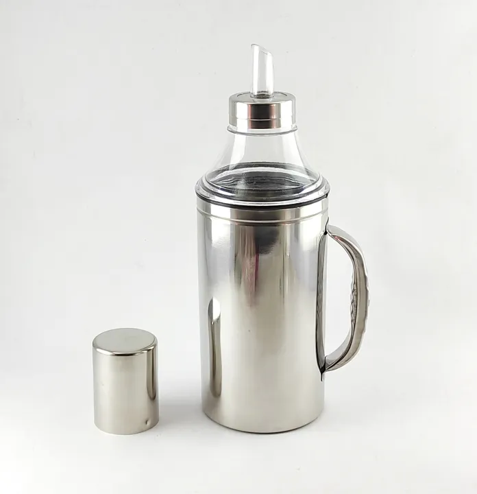Multipurpose Dispenser Stainless Steel Oil Bottle 1000 ML