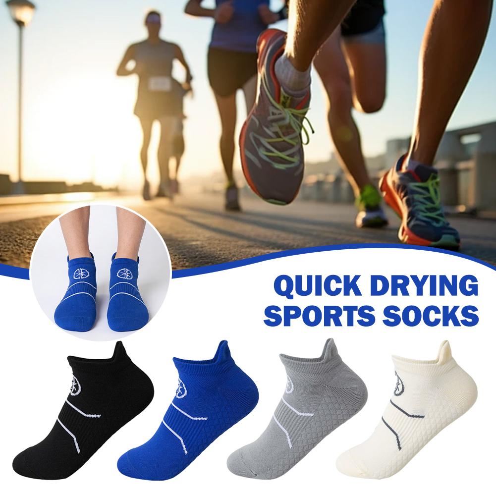 Professional Cycling Socks Breathable Quick Dry Men Women Marathon Sport Socks Sweat Absorb Elastic Basketball Running Socks