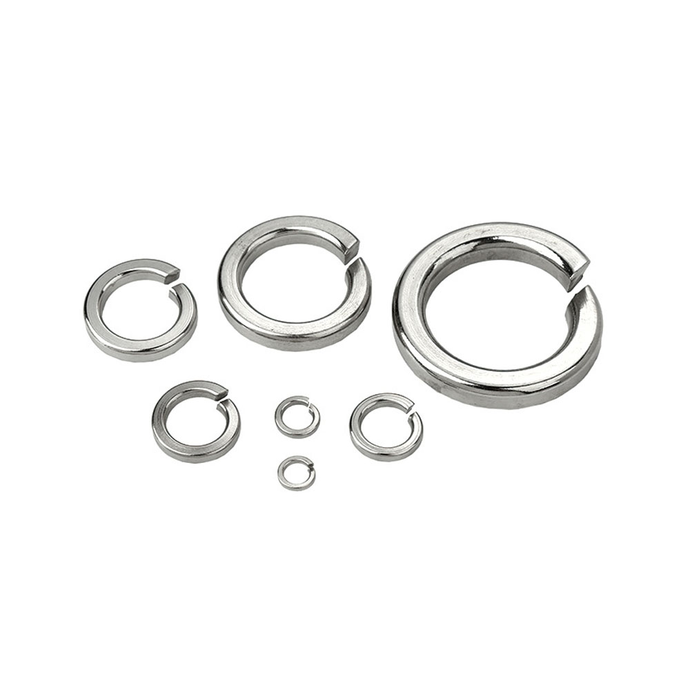 Spring Split Lock Washer Elastic Gasket M2 M2.5 M3 M4 M5 M6 M8 M10 M12 M16 GB93 A2-70 304 Stainless Steel