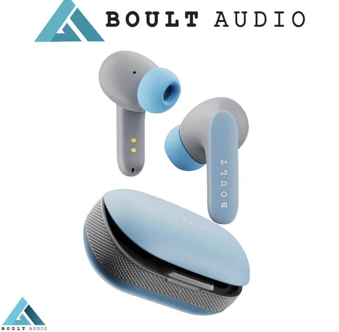 GoBoult Newly Launched Y1 / Z20 Pro Truly Wireless Bluetooth Ear Buds with 60 Hours Playtime, 4 Mics Clear Calling, 45ms Low Latency, Rich Bass Drivers, TWS Earbuds Bluetooth Wireless