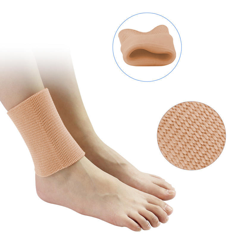 1pc Ankle Gel Padded Sleeves Protection For Figure Skating Ice Hockey Rollerblading Inline Skating Riding Sports Support