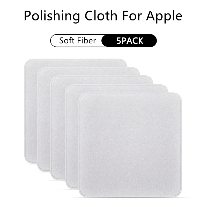 1-10pcs Universal Screen Cleaning Polishing Cloth for iPhone 14 13 12 iPad Macbook Screen Display Polishing Cleaning Wipes