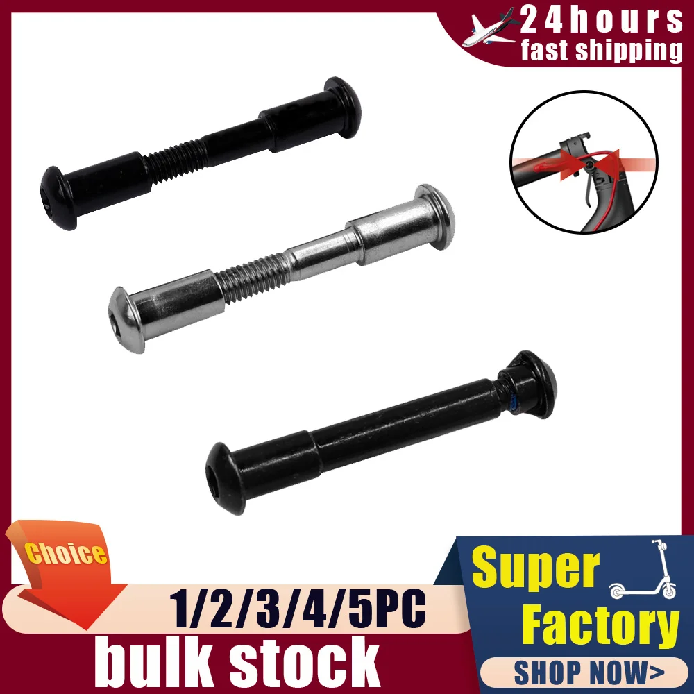 Steel Locking Front Tube Fixing Bolt Screw for Xiaomi M365/Pro Electric Scooter Folding Part Replacement Part