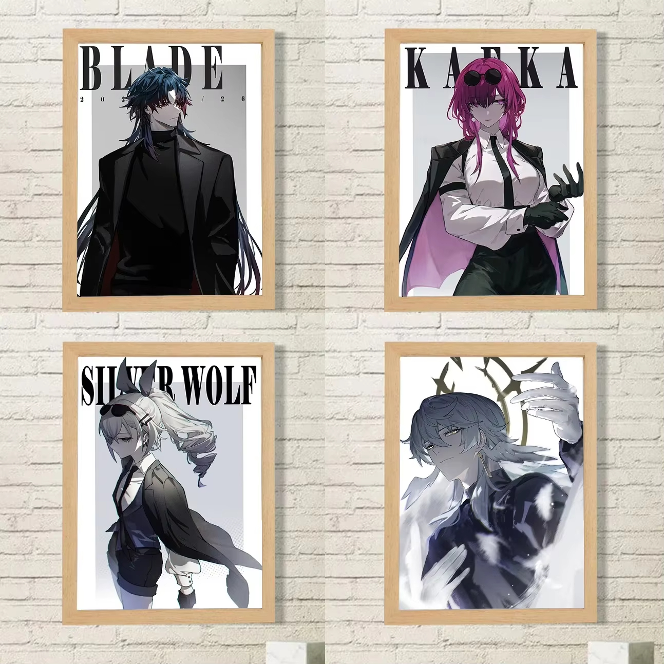 Honkai Star Rail Posters for Wall Decor Blade Home and Decoration Kafka Anime Game Canvas Painting Room Art