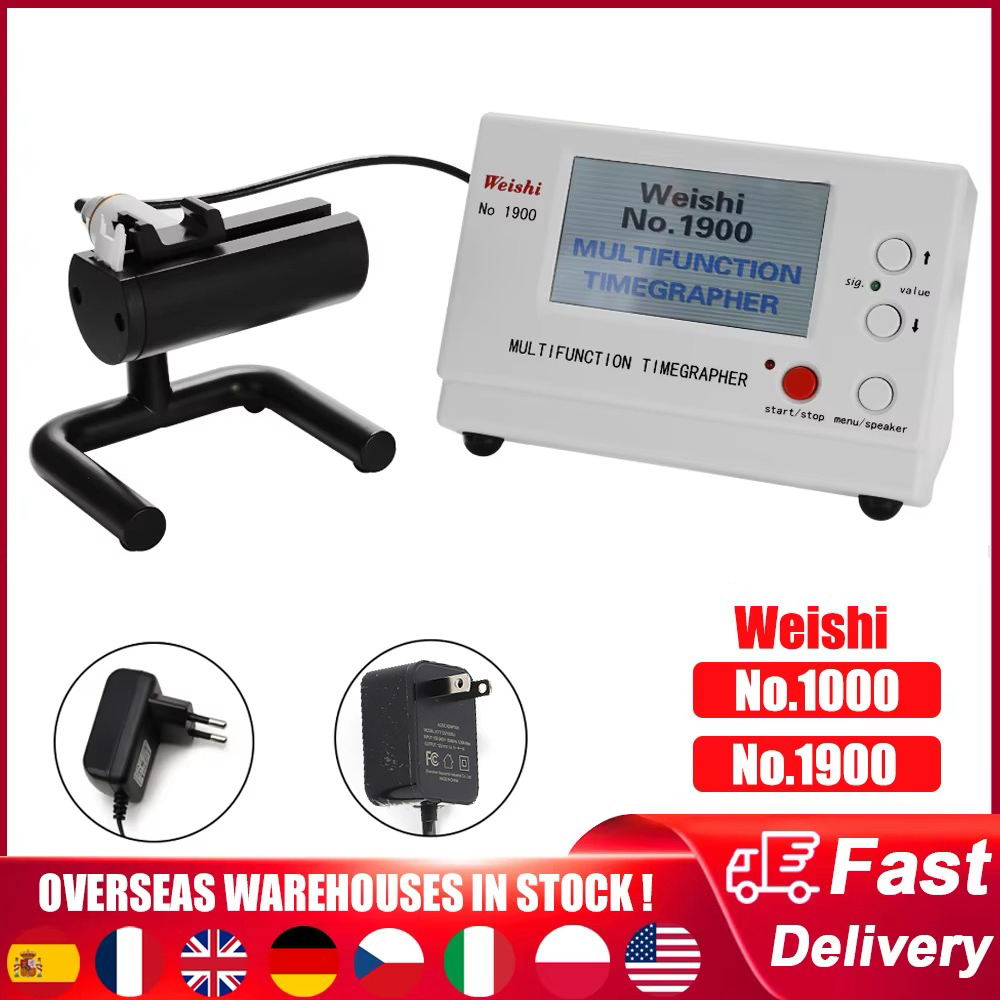 Weishi No.1000 No.1900 Timing Timegrapher High Accuracy Mechanical Watch Tester Professional Watch Calibrator Repairing Tools