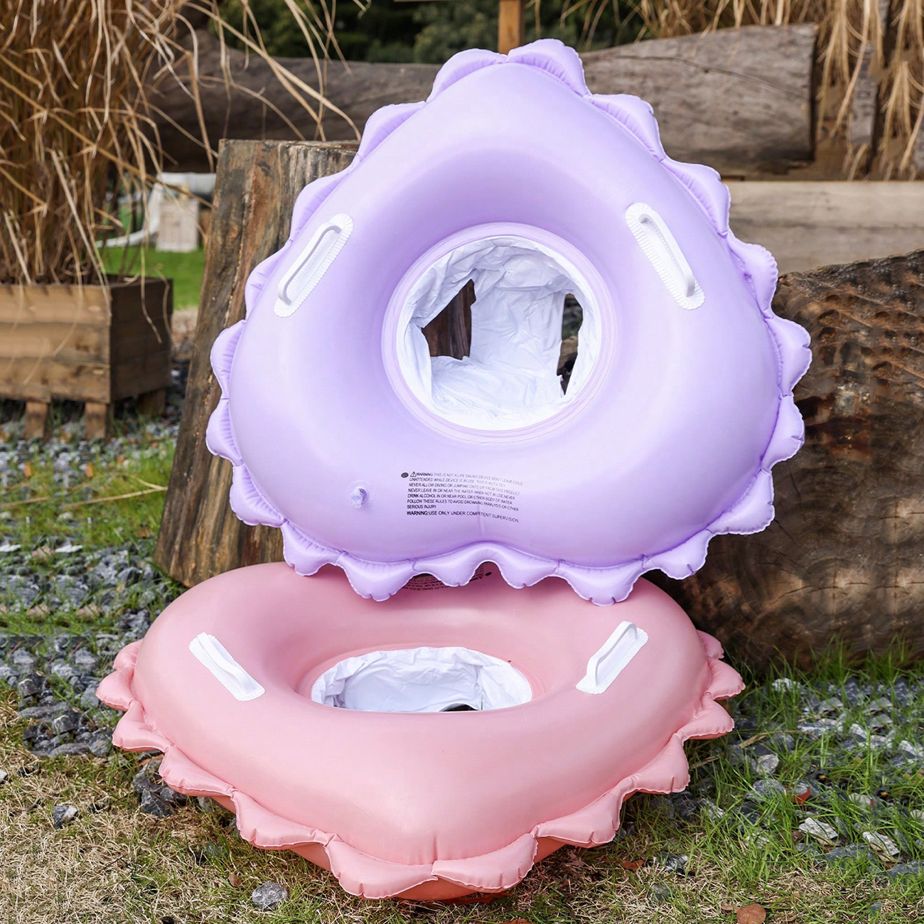 Inflatable Pool Tubes Pool Floats, Swimming Rings for Kids Swimming Pool Beach Summer Water Float Party Outdoor