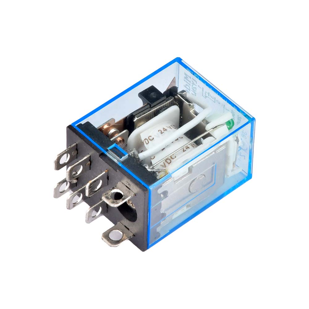 1pcs General Purpose LY2NJ HH62P Electronic Micro Electromagnetic Relay LED Lamp 10A 8 Pins Coil DPDT DC12V 24V AC110V 220V pen gpt