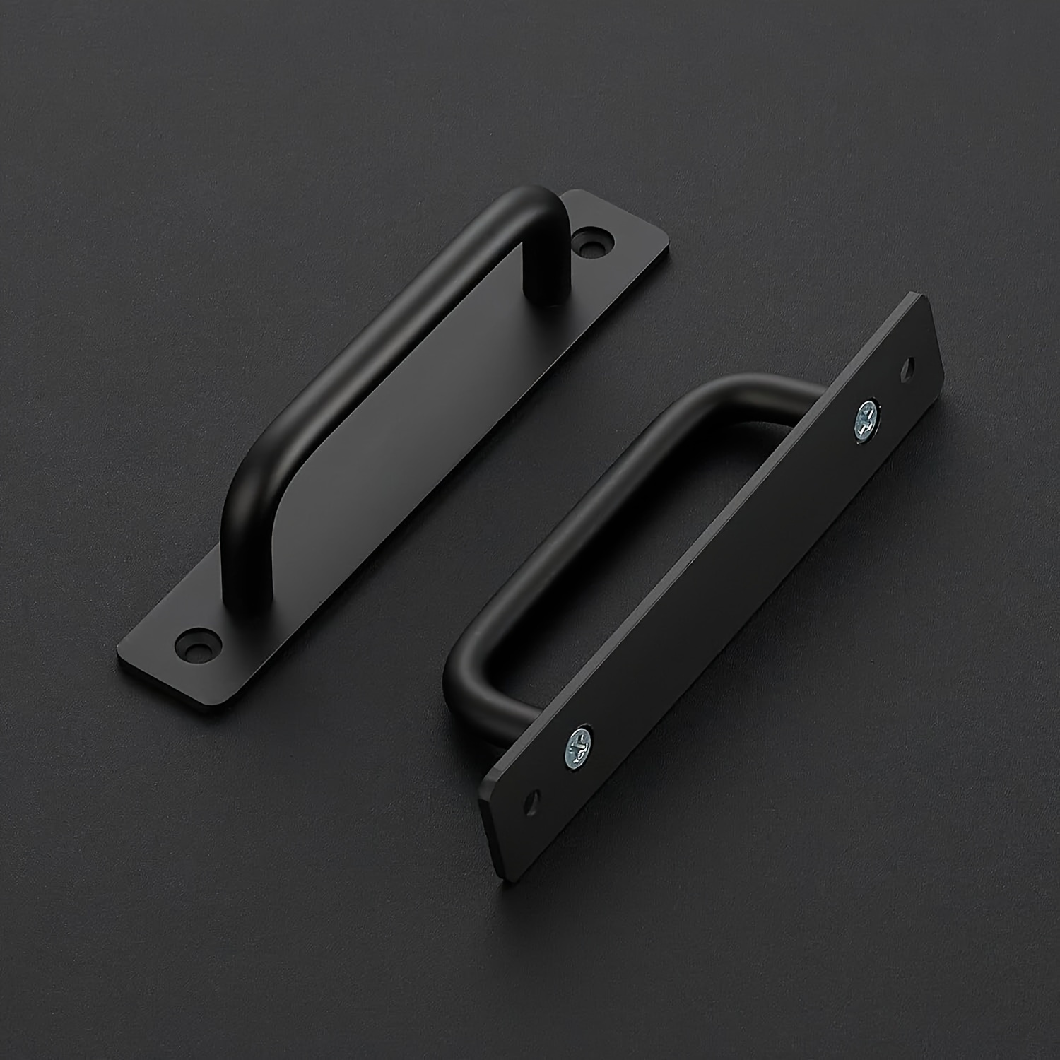 Black Door Handles Aluminium Alloy Kitchen Door Pulls Balcony Bedroom Silver White Furniture Handle Door Hardware