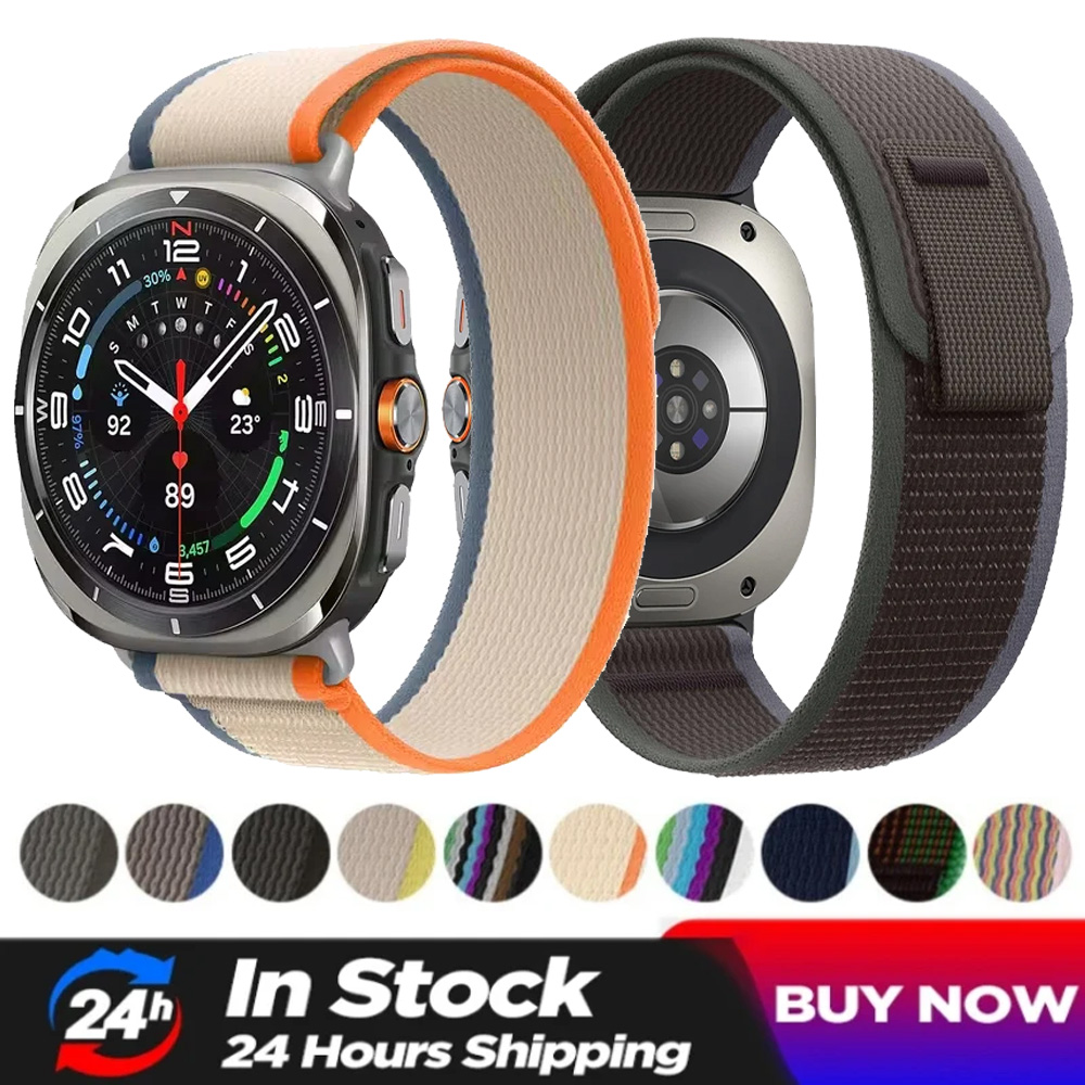 Trail Nylon Loop Strap For Watch Ultra/Ultra 2025 47mm Official No Gap Breathable Correa Watch Ultra 47mm