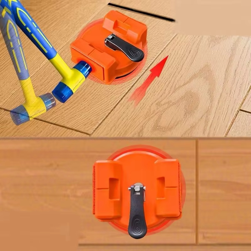 1pcs Wood Tile Vinyl Floor Crack Repair Tool Floor Gap Repair Suction Cup Tool Floor Gap Fixer Household Decoration Accessory
